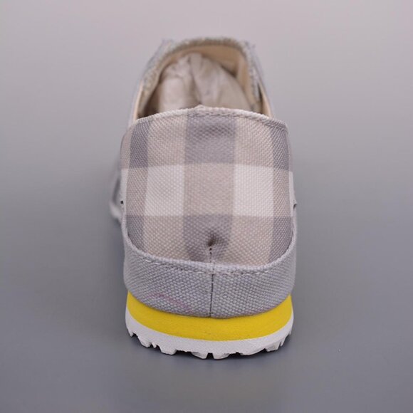 NWT Onitsuka Tiger Tokuten Grey Canvas Casual Wool Running Shoes - Picture 4 of 9